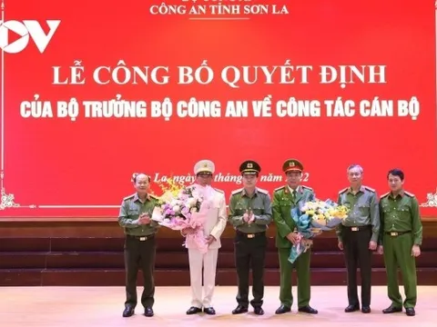 Thượng tá Trần Thanh Sơn giữ chức Phó Giám đốc Công an tỉnh Sơn La