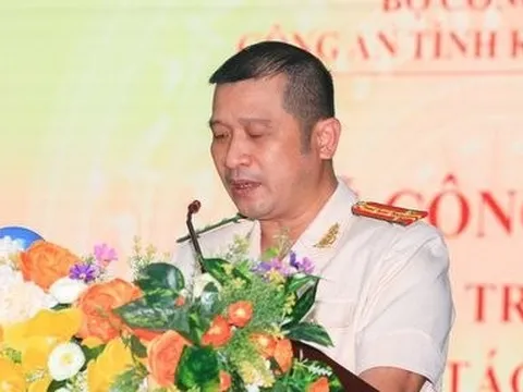 Bộ Công an bổ nhiệm Phó Giám đốc Công an tỉnh Khánh Hòa