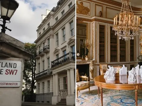 Ngỡ ngàng trước dinh thự "bên ngoài hoành tráng, xa hoa, bên trong đổ nát hoang sơ bất ngờ": Từng đắt nhất London, là nơi ở của giới siêu giàu