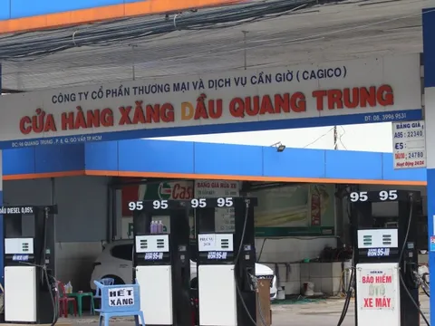 TP Hồ Chí Minh có 108/550 cửa hàng thiếu xăng, dầu