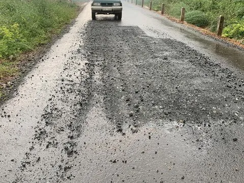 Vụ đường 140 tỉ như tấm giẻ rách: Bất ngờ với nhà thầu thi công