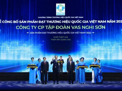 VAS tự hào đón nhận danh hiệu Thương hiệu quốc gia Việt Nam năm 2022