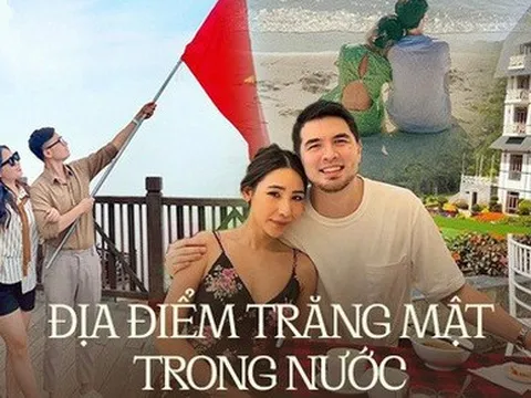 Những địa điểm hưởng tuần trăng mật lý tưởng ở trong nước cho cặp đôi mới cưới