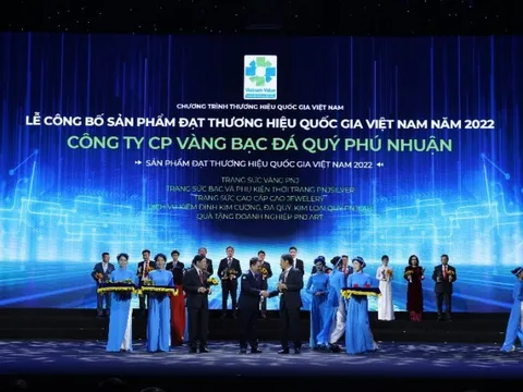 PNJ – Tự hào 14 năm liên tiếp đạt thương hiệu quốc gia