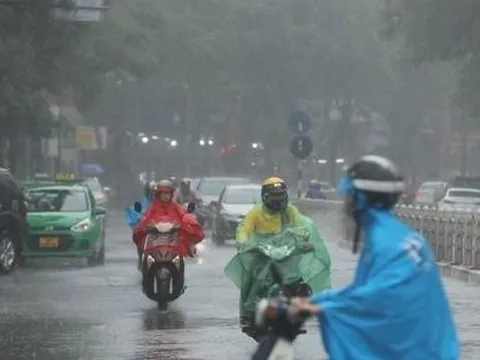 Miền Bắc rét về đêm và sáng, miền Trung mưa dông dài ngày