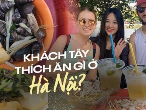 Theo chân du khách nước ngoài đi ăn ở Hà Nội: Toàn những món quen thuộc của giới trẻ Hà thành