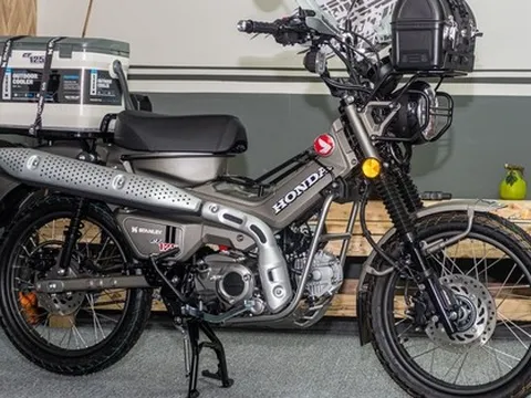 Hàng hiếm Honda CT125 Stanley giá cả trăm triệu đồng tại Việt Nam: Dáng off-road nhưng chỉ dành cho người sưu tầm
