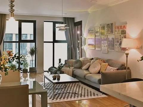 Cô gái Hà Nội thiết kế lại căn hộ đi thuê theo phong cách Bắc Âu