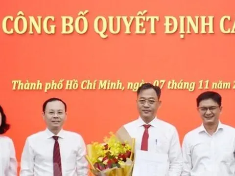 Thành ủy TPHCM có tân Phó Chánh Văn phòng