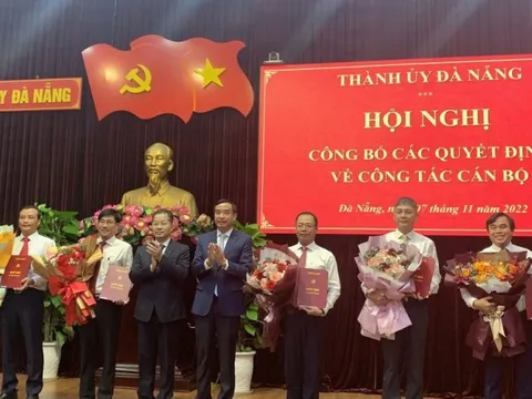 Tp.Đà Nẵng điều động, bổ nhiệm nhiều cán bộ chủ chốt