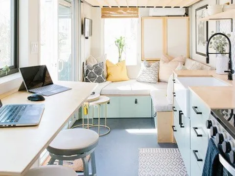 Độ container thành nhà với tiện nghi bất ngờ: Bên trong đẹp như homestay