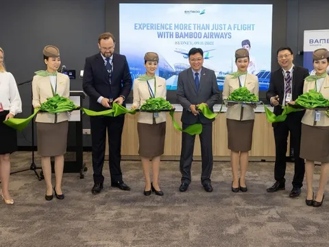 Khai trương văn phòng đại diện Bamboo Airways tại sân bay Sydney - Úc