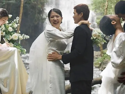 Cô dâu tổ chức đám cưới bí mật chỉ có vỏn vẹn 6 khách mời tại thác Lưu Ly ở Đắk Nông