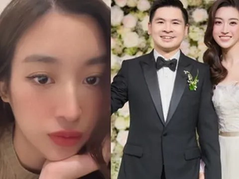 Đỗ Mỹ Linh khoe cận góc mặt đẹp "mê người" cùng chồng du lịch nước ngoài hậu đám cưới