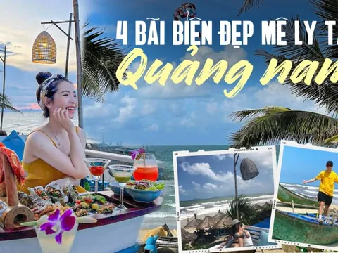 Những bãi biển ở Quảng Nam thu hút cực đông du khách, có 2 nơi lọt danh sách bãi biển hàng đầu châu Á