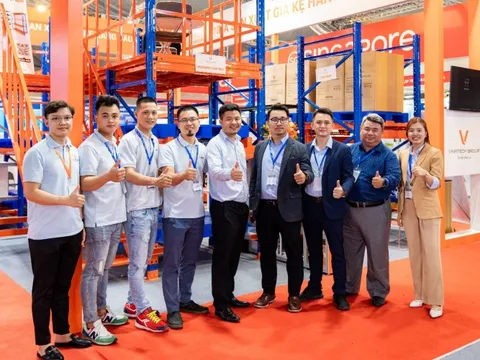 Giá kệ Vinatech Group – Ghi dấu ấn đậm nét tại triển lãm VIMF 2022