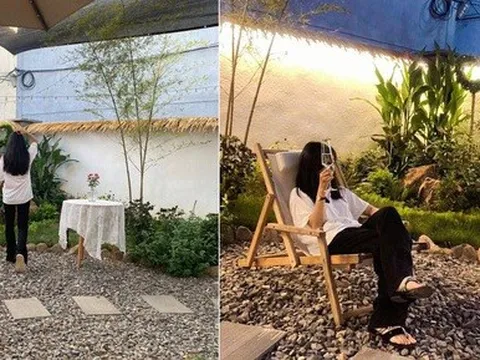 Màn cải tạo ngoạn mục của khu vườn đổ nát thành không gian thư giãn cực chill