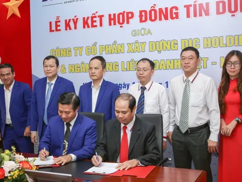 DICcons được cấp 100 tỷ đồng tín dụng từ Ngân hàng Liên Doanh Việt Nga