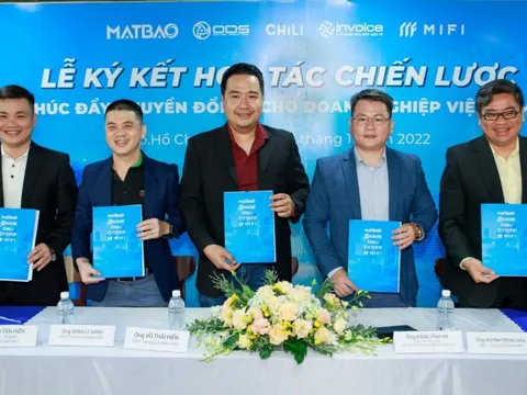 M-Invoice, Mắt Bão, ODS, CHILI và MIFI ký kết thỏa thuận hợp tác chiến lược
