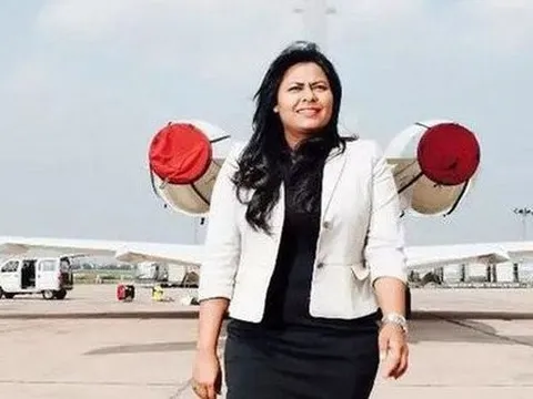 Nữ tỷ phú tự thân trẻ nhất Ấn Độ mới 33 tuổi, làm giàu nhờ cho thuê chuyên cơ