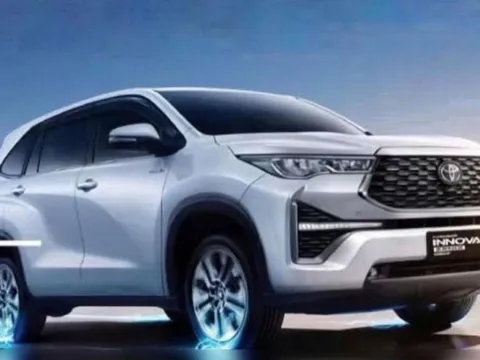 Toyota Innova thế hệ mới rò rỉ ảnh hoàn thiện trước ngày ra mắt: Ngày càng giống SUV