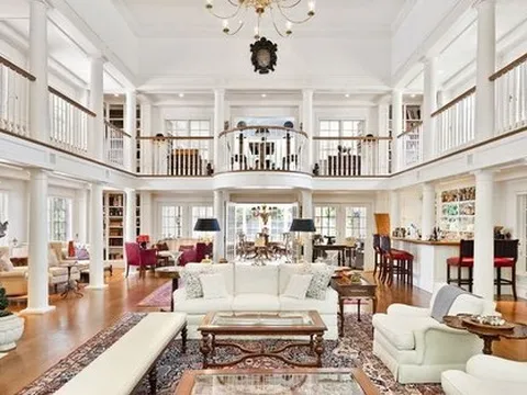 Choáng ngợp với siêu biệt thự gần 600 tỷ đồng của ‘ông trùm’ nến thơm Mỹ: Xa hoa đến từng chi tiết, có cả một công viên nước bên trong