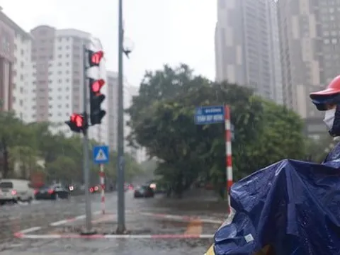 Sắp đón không khí lạnh, miền Bắc mưa to