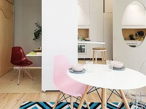 Căn hộ 30m² được thiết kế thông minh, bài trí sang trọng