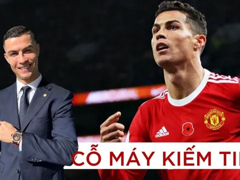 Kiếm tiền giỏi như Ronaldo: Đăng 1 bức ảnh 'bỏ túi' 50 tỷ đồng, chẳng cần đá bóng vẫn có trong tay hơn 1.000 tỷ đồng, vừa rời MU đã tranh thủ ra mắt BST đồng hồ hạng sang