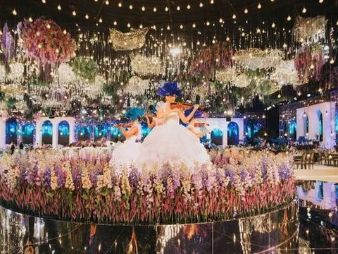 Choáng ngợp với những đám cưới của hoàng gia ở Qatar