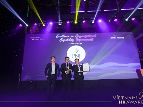 PNJ là doanh nghiệp Việt duy nhất được vinh danh 3 giải “Oscar” nhân sự