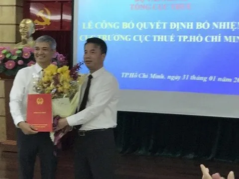 TP HCM: Nguyên Cục trưởng Cục Thuế làm Giám đốc Sở Tài chính