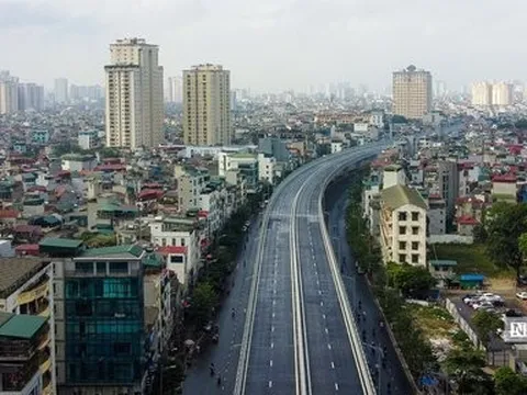 Diện mạo tuyến đường gần 10.000 tỷ, tốc độ tối đa 80km/h giữa Thủ đô