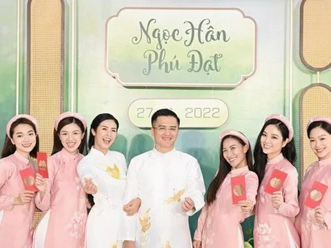 Dàn Hoa hậu, người đẹp phù dâu trong lễ ăn hỏi của Ngọc Hân