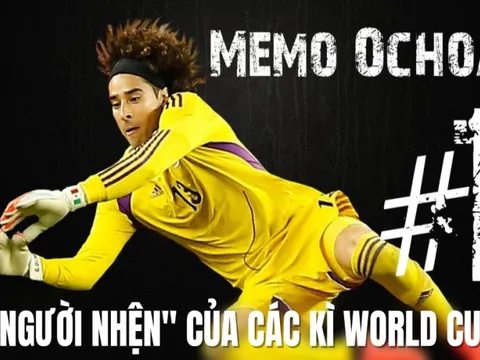 Guillermo Ochoa: "Người nhện" của các kì World Cup, ngang hàng với Messi và Ronaldo về số lần tham dự ngày hội bóng đá lớn nhất hành tinh, là cổ đông của "kì lân" 4 tỉ USD đầu tiên trong lịch sử Mexico