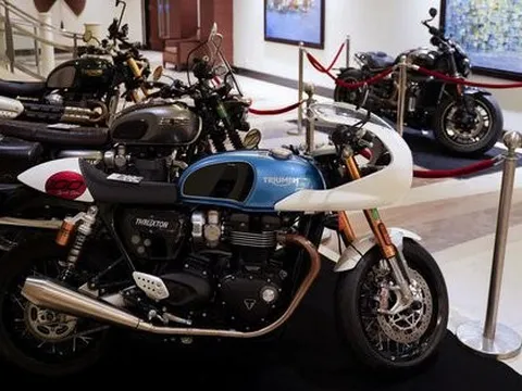 Dàn xe toàn bản đặc biệt của Triumph tại Việt Nam: Hầu hết bản Chrome, chiếc đắt nhất 1,3 tỷ đồng