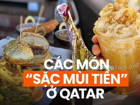 Loạt món ăn dát vàng sang chảnh của Qatar - nước chủ nhà World Cup 2022 khiến ai cũng trầm trồ