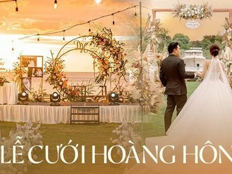 Những địa điểm tổ chức tiệc cưới khung cảnh hoàng hôn nên thơ, thoả mong ước của các cặp đôi