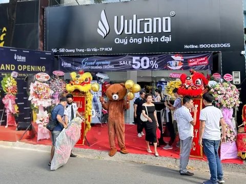 Thời trang Nam cao cấp Vulcano lần đầu khai trương Showroom tại TP HCM