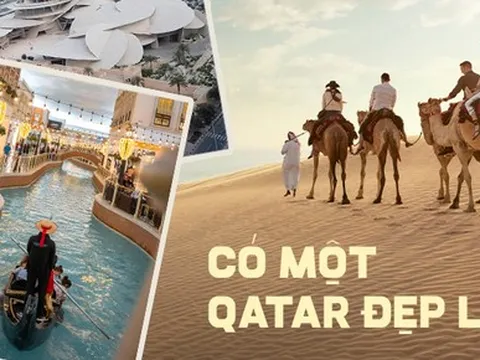 Không phải chỉ toàn những tòa nhà chọc trời, có một Qatar cổ điển với màu sắc hoang mạc đẹp mê mẩn