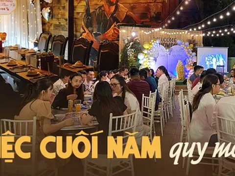 Những địa điểm phù hợp tổ chức tiệc cuối năm dành cho các công ty có quy mô nhỏ