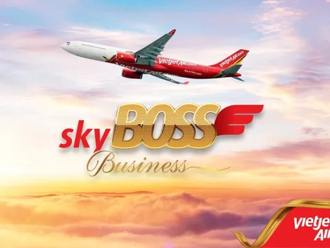 Hạng vé Skyboss Business - Cảm hứng trên những chuyến bay cùng đặc quyền riêng của Người dẫn đầu