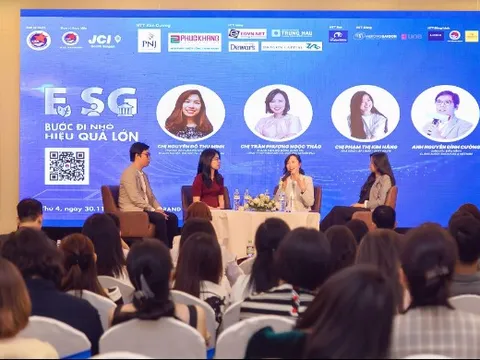 ESG - bước đi nhỏ, hiệu quả lớn