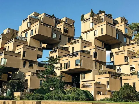 Ngôi nhà 'kỳ dị' nhất thế giới với 354 khối lập phương bằng bê tông giống nhau ghép lại