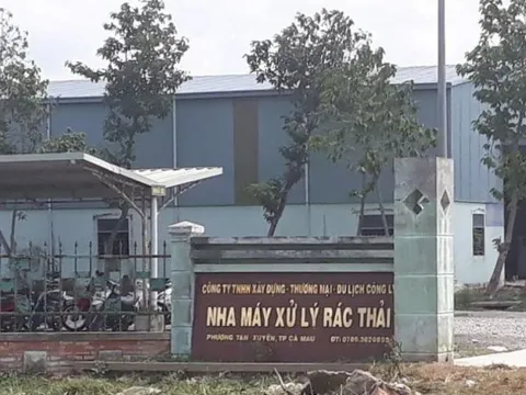 Nhà máy xử lý rác Tp.Cà Mau tạm ngưng tiếp nhận rác 90 ngày