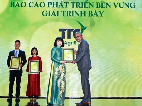 AgriS đạt nhiều giải thưởng lớn trong Cuộc bình chọn doanh nghiệp niêm yết 2022