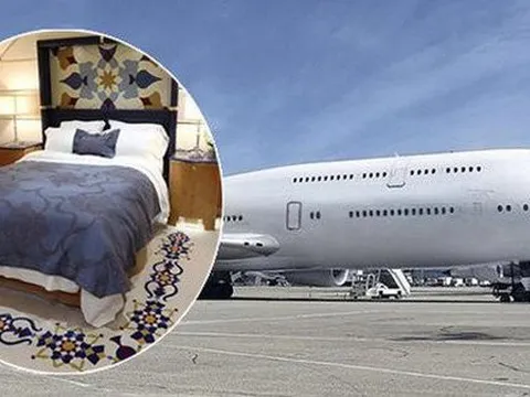 Bên trong “cung điện trên không” của Hoàng gia Qatar giá hơn nửa tỷ đô: To hơn cả máy bay thương mại và trang hoàng nội thất choáng ngợp