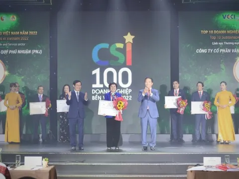 PNJ áp dụng chỉ số CSI trong phát triển bền vững