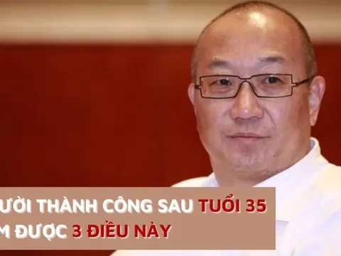 "Ông trùm" bất động sản Trung Quốc: Tại sao sau 35 tuổi nhiều triệu phú mới thành công? Không phải nhờ chăm chỉ mà đó là lúc họ làm được 3 điều này