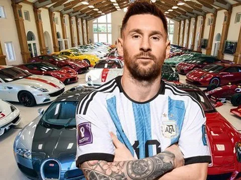 Messi, ‘ông trùm’ chơi siêu xe trong giới cầu thủ